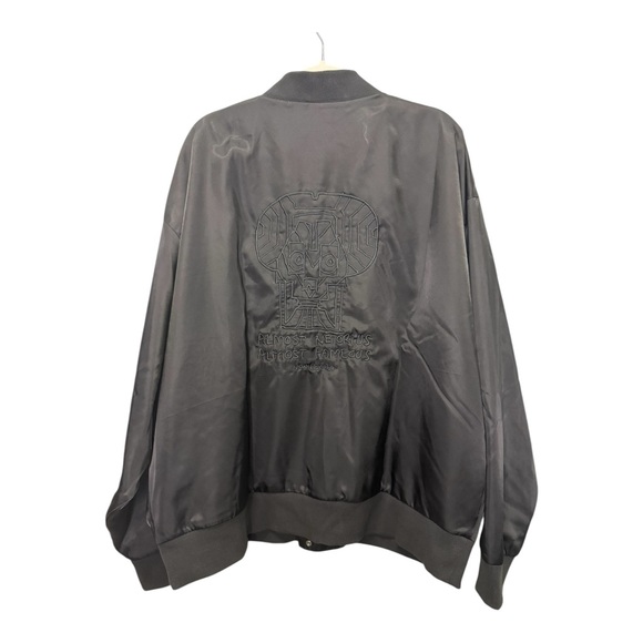Adidas Shmoofoil Bomber Jacket‎ Satin Mens Size XL Mark Gonzales Skateboarding - Picture 3 of 8